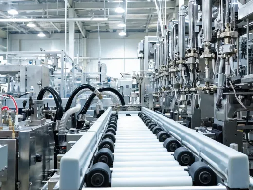 Packaging conveyor polymer parts
